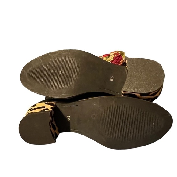 Crevo Jade leopard ankle boots, size 6.5 - Picture 4 of 5